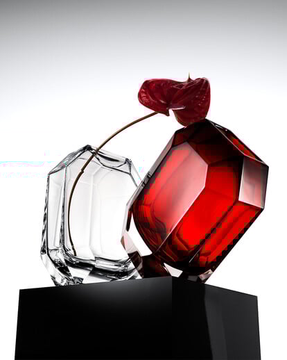 Octogone vase