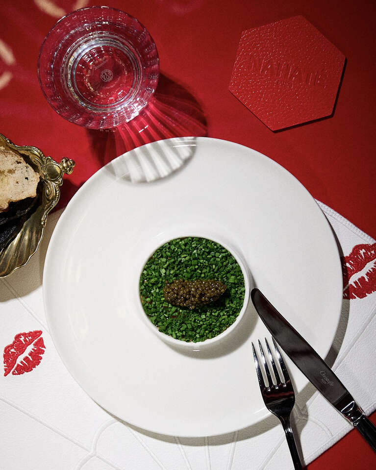 Dish at Nahaté Restaurant
