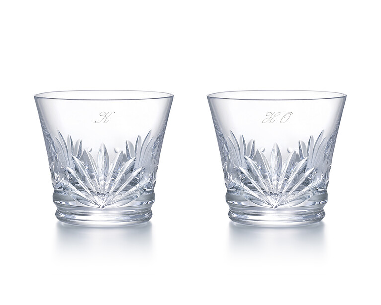 Baccarat バカラ ロックグラス はじめよ 東京ベイコートオリジナル