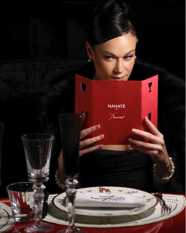 Menu at Nahat&eacute; Restaurant