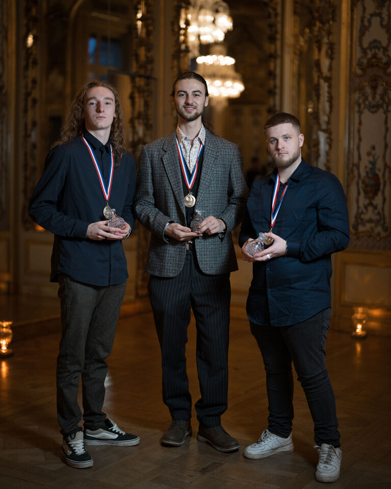 Meilleurs Apprentis de France 2024 with their creations