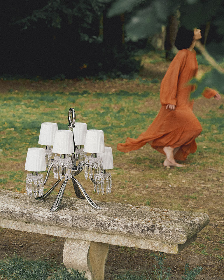 【美品】Baccaratプシデリックピンクミラークリスタルティアドロップ❤︎ Baccarat Official Online Shop
