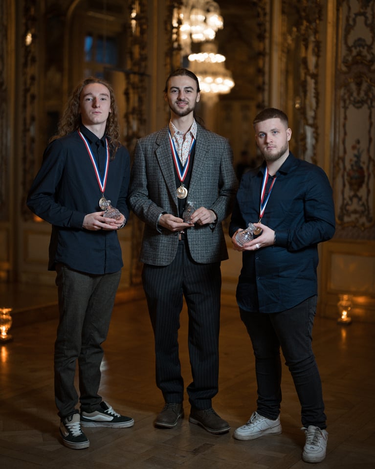 Meilleurs Apprentis de France 2024 with their creations