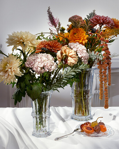 Harcourt 1841 clear vase