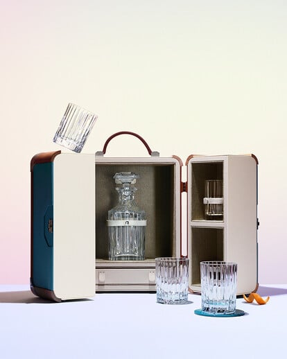 Harmonie Ice Bucket and Decanters	