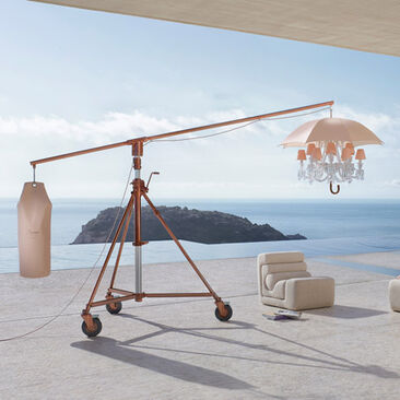 Marie Coquine Chandelier by Philippe Starck