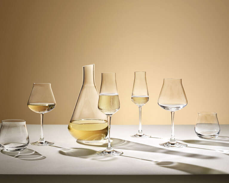 Luxuoso jogo de xadrez em cristal Baccarat - Vidrado