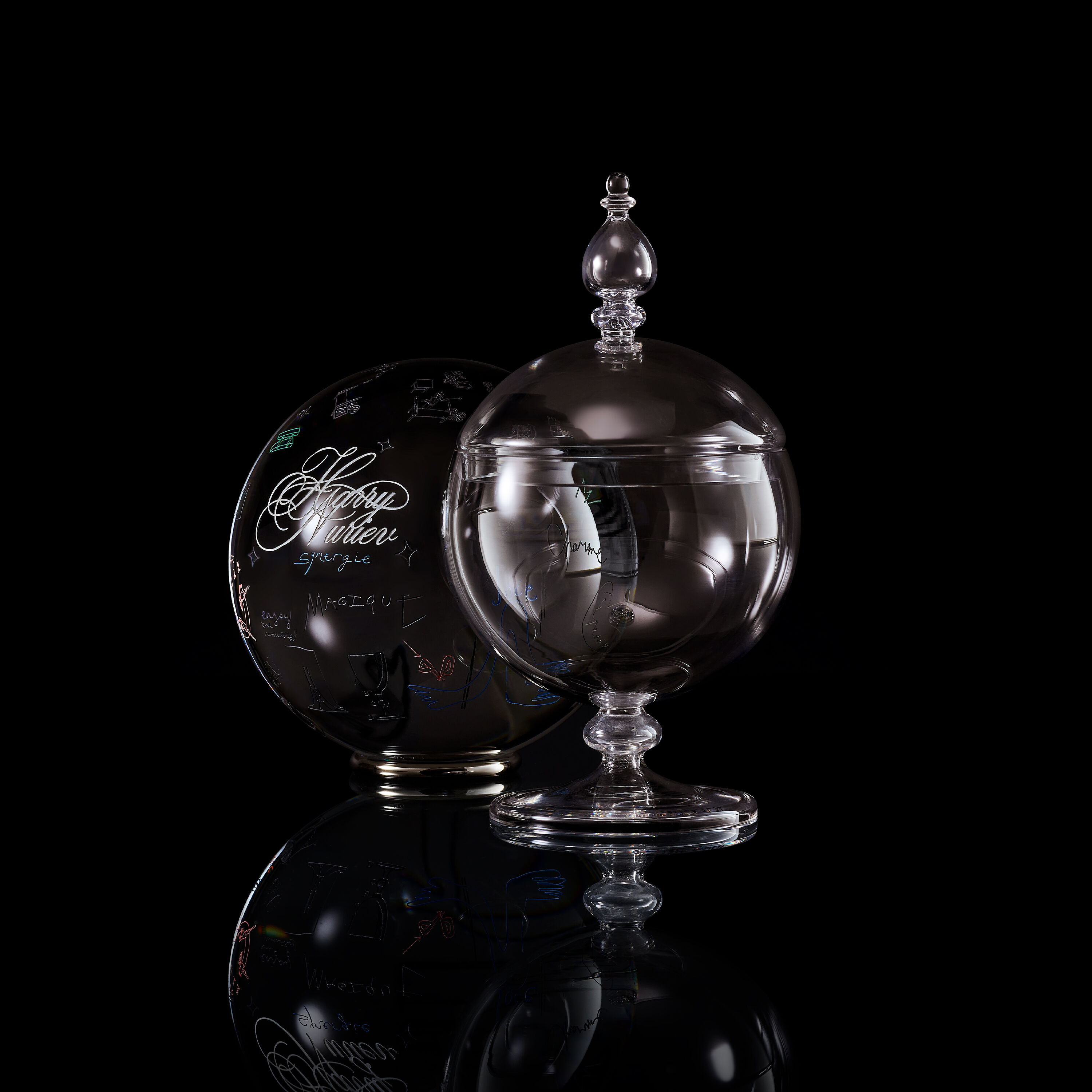 【美品】Baccarat クリスタル バカラ美術館 ミュージアムコレクション Baccarat - Baccarat Museum & Coffee