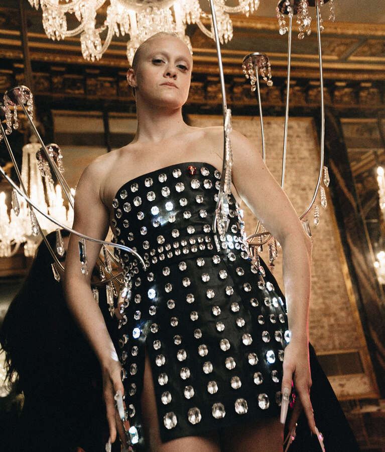 Haute couture clothing by Clara Daguin