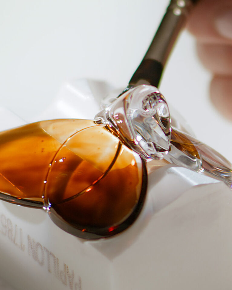 Adding details with a paintbrush