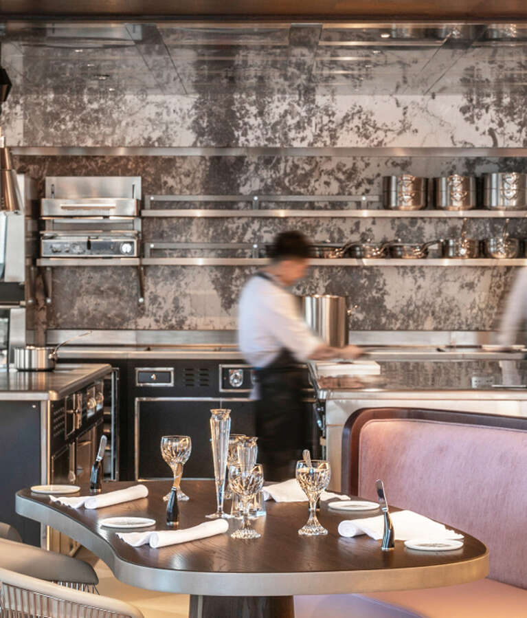 Cristal Room Restaurant by Anne-Sophie Pic in Hong Kong