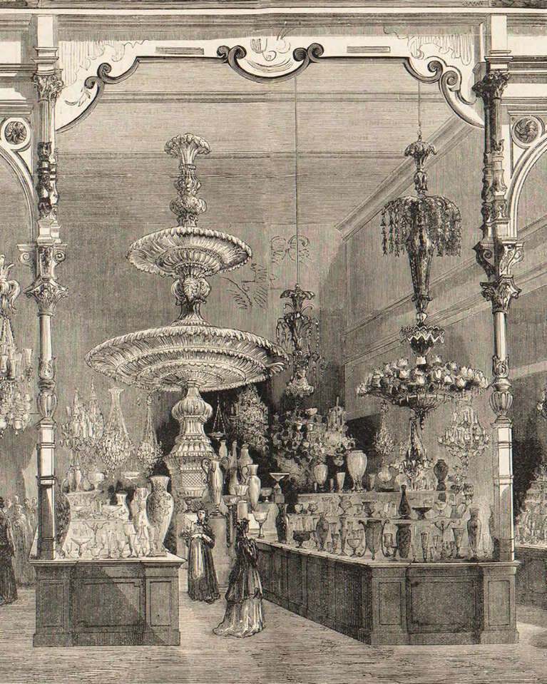 First Universal Exhibition in Paris in 1855