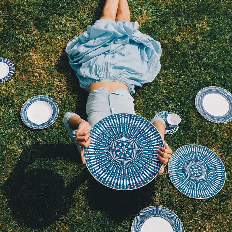 Arcadia Blue plate