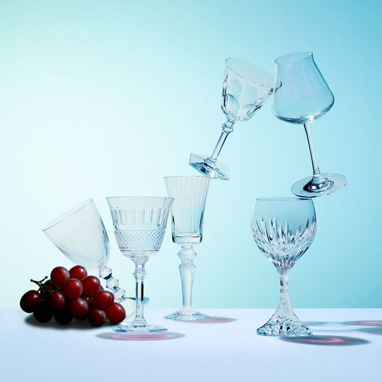 Wine therapy, set of 6 wine glasses