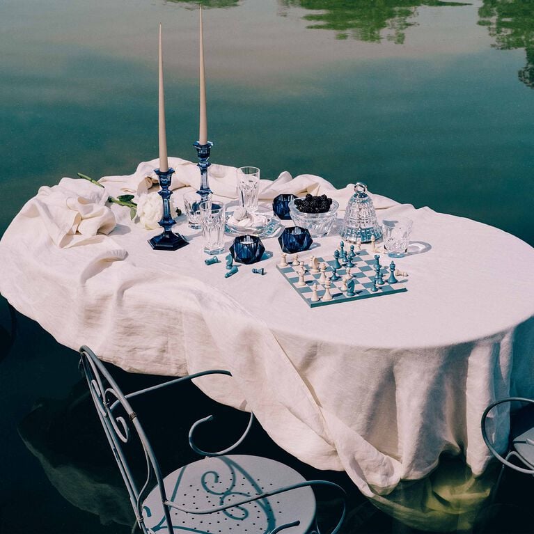 Table with Candlesticks, Votives