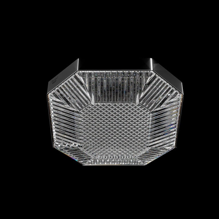 Octogone Ceiling Unit (1L) Baccarat in Clear Crystal