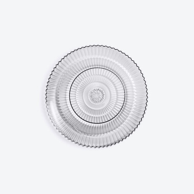 Mille Nuits Plate XS Baccarat in Crystal Clear