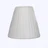 Fant&ocirc;me Lampshade Baccarat in Taffeta White