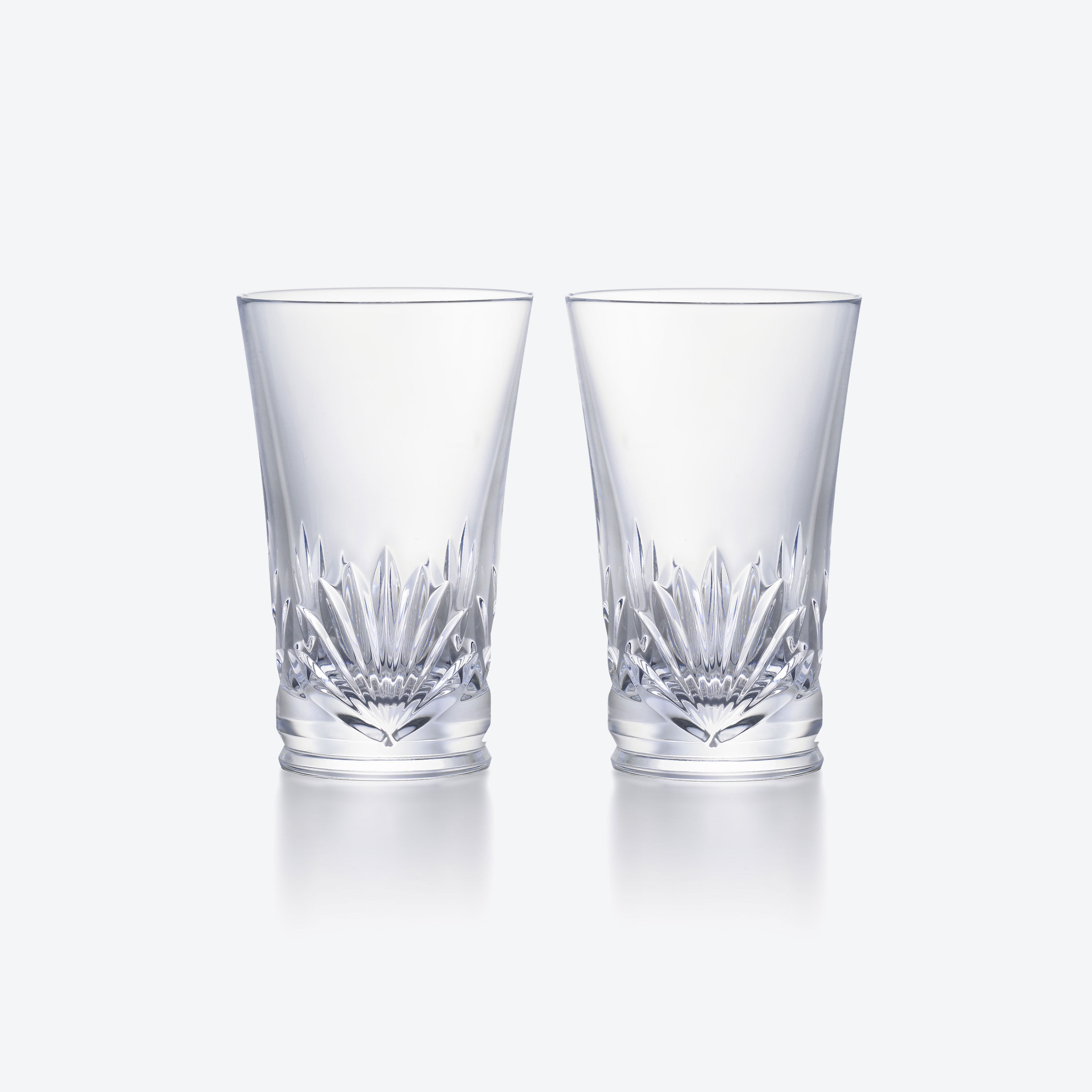 Baccarat ECLAT グラスジャパン　エクラ 2客セット 新品】Baccarat ECLAT グラスジャパン 赤 エクラ 2客セット