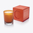 4 Elements Scented Candle Sable Pr&eacute;cieux Baccarat in Wax Orange