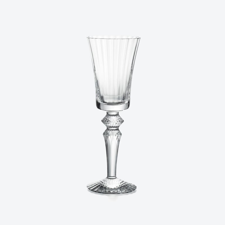 Mille Nuits Glass Baccarat, Wine glass in Crystal Clear