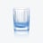 和谐欢乐色彩平底杯 海滨蓝 Baccarat, 蓝色水晶制成