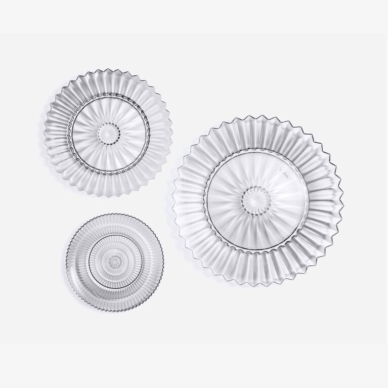 Assiette Mille Nuits L Baccarat en Cristal Clair Voir 2