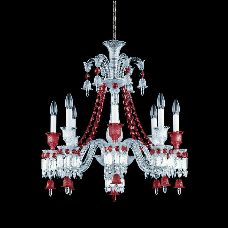 Zénith Chandelier Red (8L) 