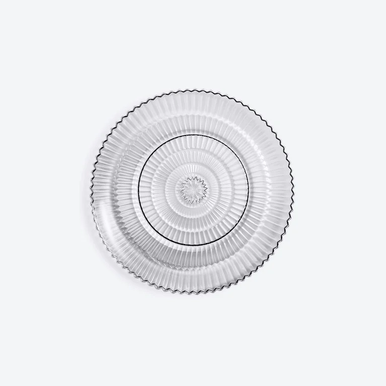 Mille Nuits Plate XS Baccarat in Crystal Clear View 1