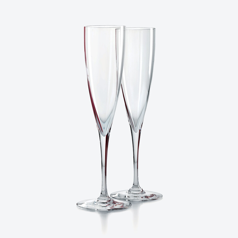 Dom P&eacute;rignon Flutes Baccarat, Champagne flute in Clear Crystal