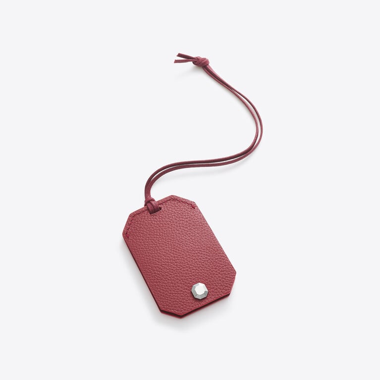 Etichetta Octogone Baccarat in Cuoio Red Vedere 2