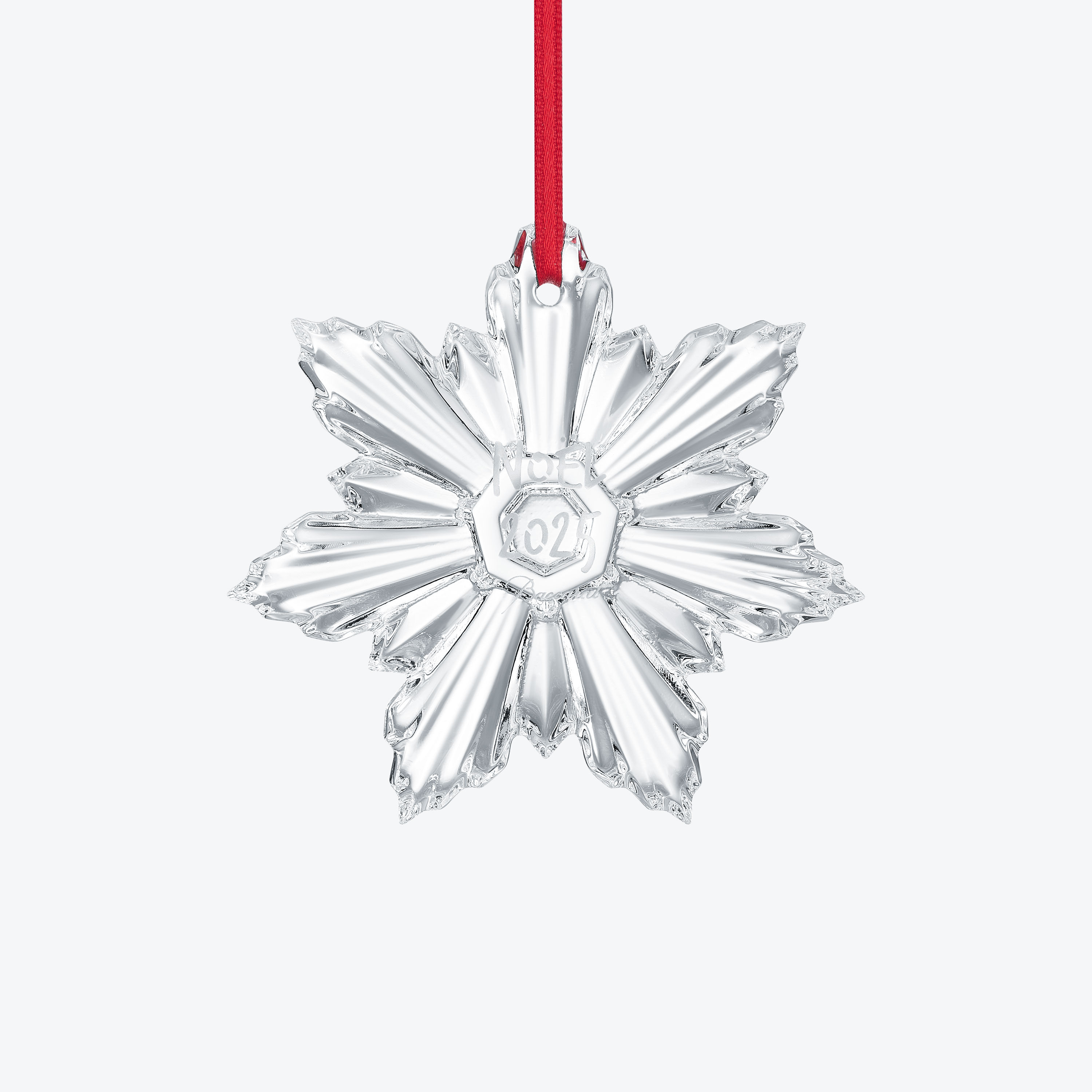 バカラ　クリスマスオーナメント　雪の結晶 クリスマスオーナメント 2025 | バカラ 日本