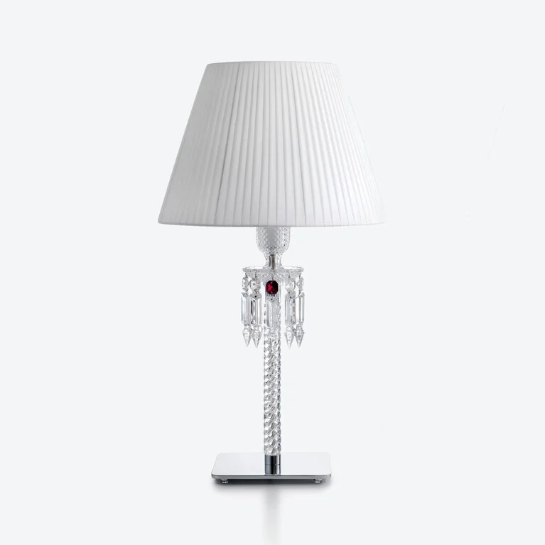 Torch Lamp Baccarat in Crystal White View 1