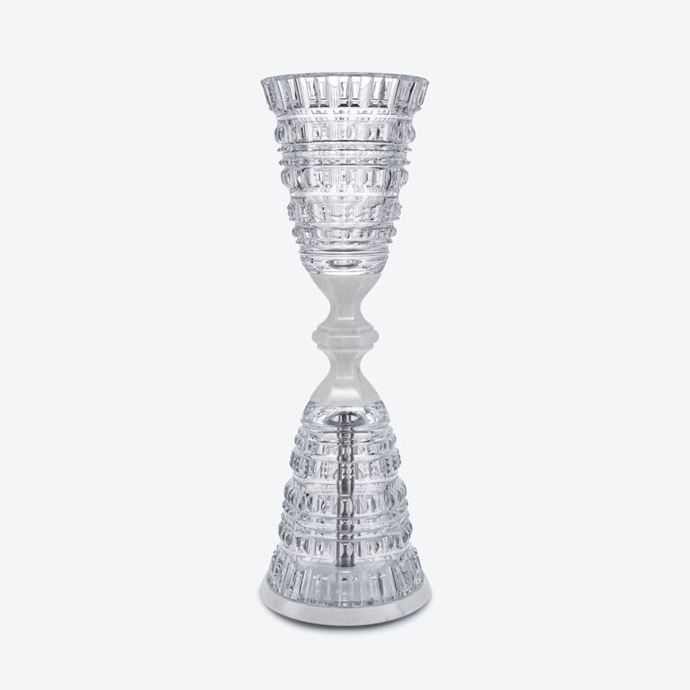 Vase New Antique Mirage II Baccarat en Marbre Clair Voir 2