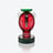 Sculpture Singe Faunacrystopolis Baccarat en Cristal Rouge