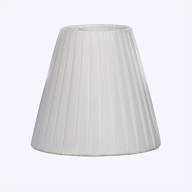 Fant&ocirc;me Lampshade Baccarat in Taffeta White