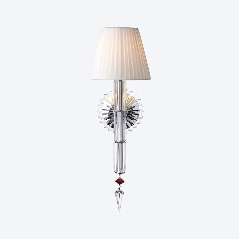 Applique Mille Nuits Flambeau (1L) Baccarat in Cristallo Clear Vedere 2