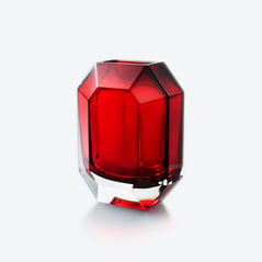 Select مزهرية أوكتوجون Baccarat من كريستال أحمر