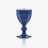 Harcourt Glass Candle Baccarat in Wax Blue
