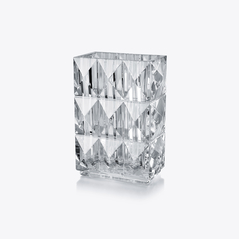 Select Louxor Rectangular Vase Baccarat in Crystal Clear