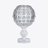 New Antique Solar Vase  Baccarat