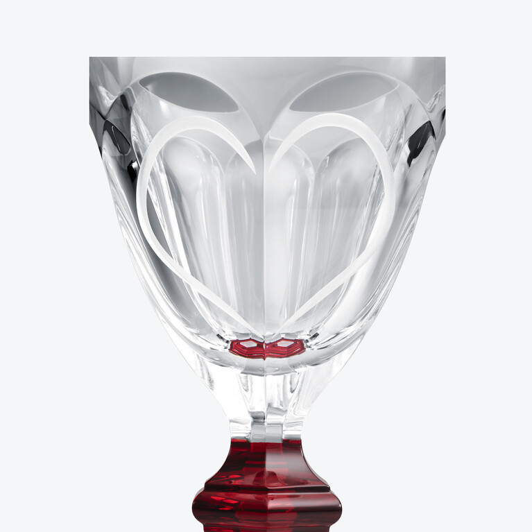 Harcourt Love Glass Baccarat in Crystal Clear