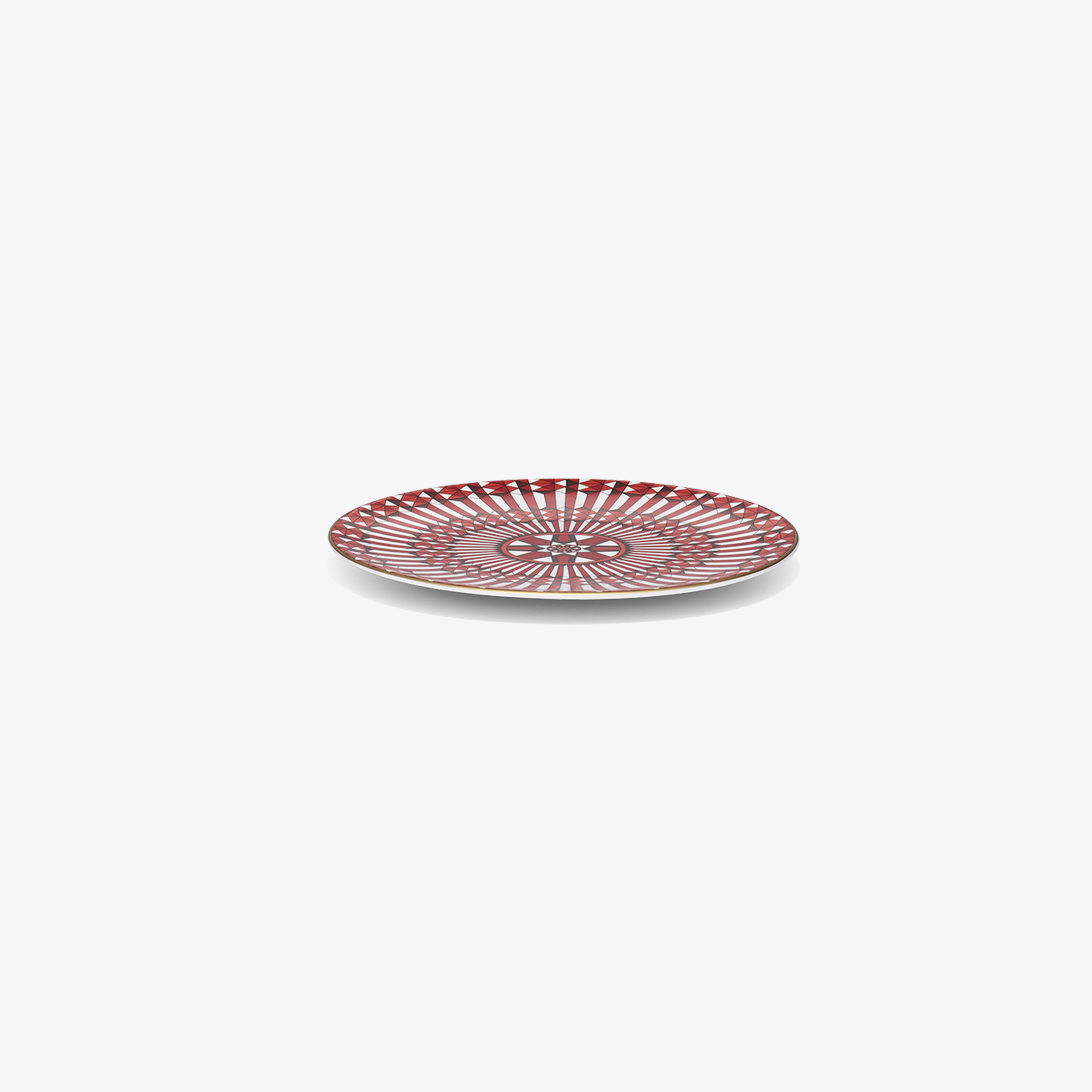 Arcadia Red Bread Plate | Baccarat United States