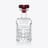 Louxor Whisky Decanter Clear & red Baccarat