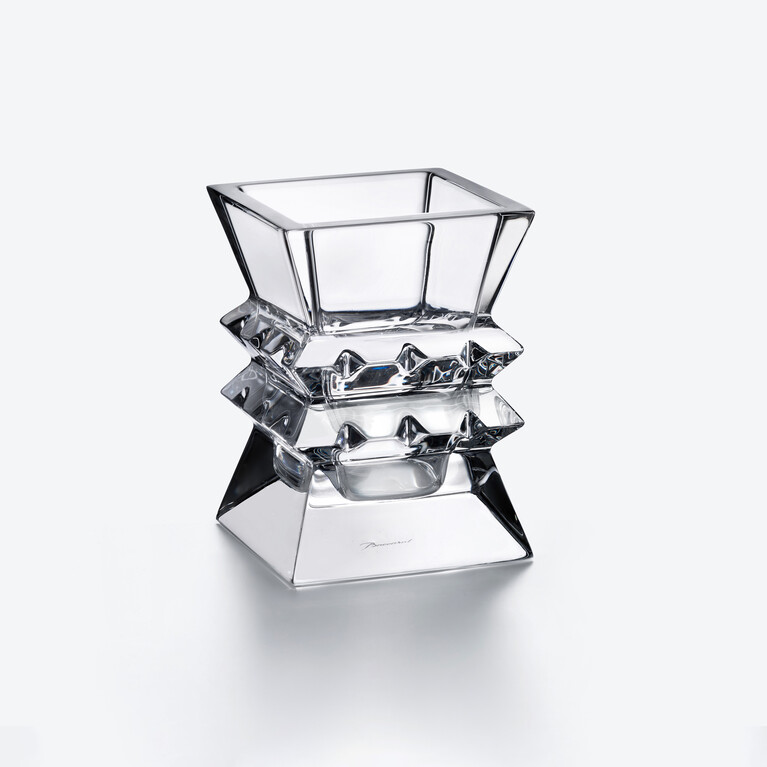 コロンビーヌ ベース Baccarat、クリアのクリスタル製レビュー 1