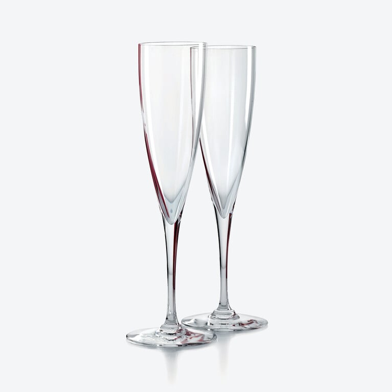 Fl&ucirc;tes Dom P&eacute;rignon Baccarat, Fl&ucirc;te &agrave; champagne en Cristal Clair Voir 1