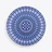 Arcadia Show Plate Baccarat in Porcelain Blue