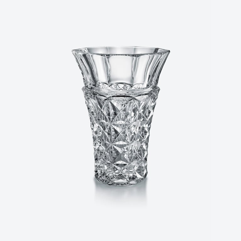 C&eacute;lim&egrave;ne Vase M Baccarat in Crystal Clear View 1