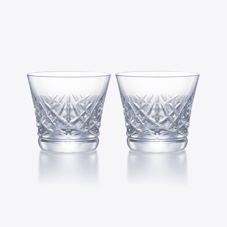 アリア タンブラー 2025 ペア Baccarat、クリアのクリスタル製