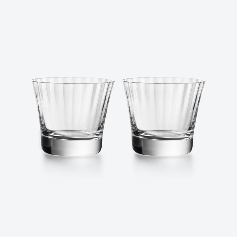 千夜 平底杯 Baccarat, 透明水晶的烈酒杯 查看 1